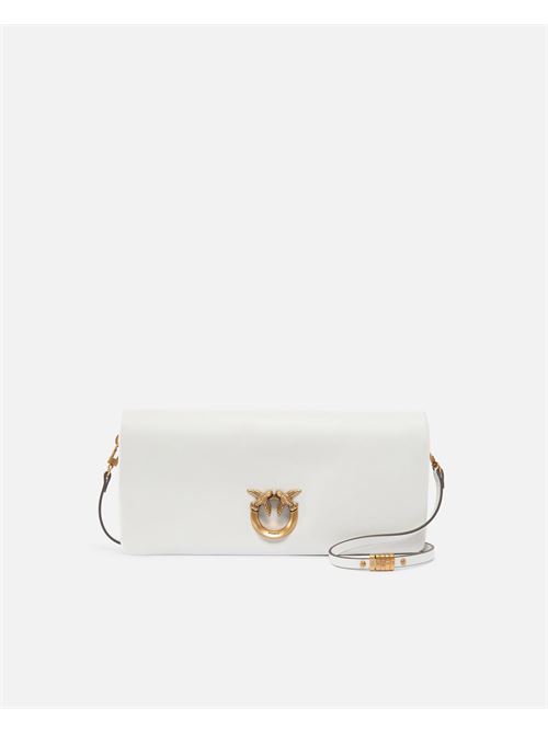 pochette a tracolla media love bag click soft horizontal in pelle Pinko | 106022 A0QOZ15Q